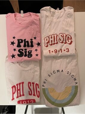 Phi Sigma 4 Short Sleeve Tee